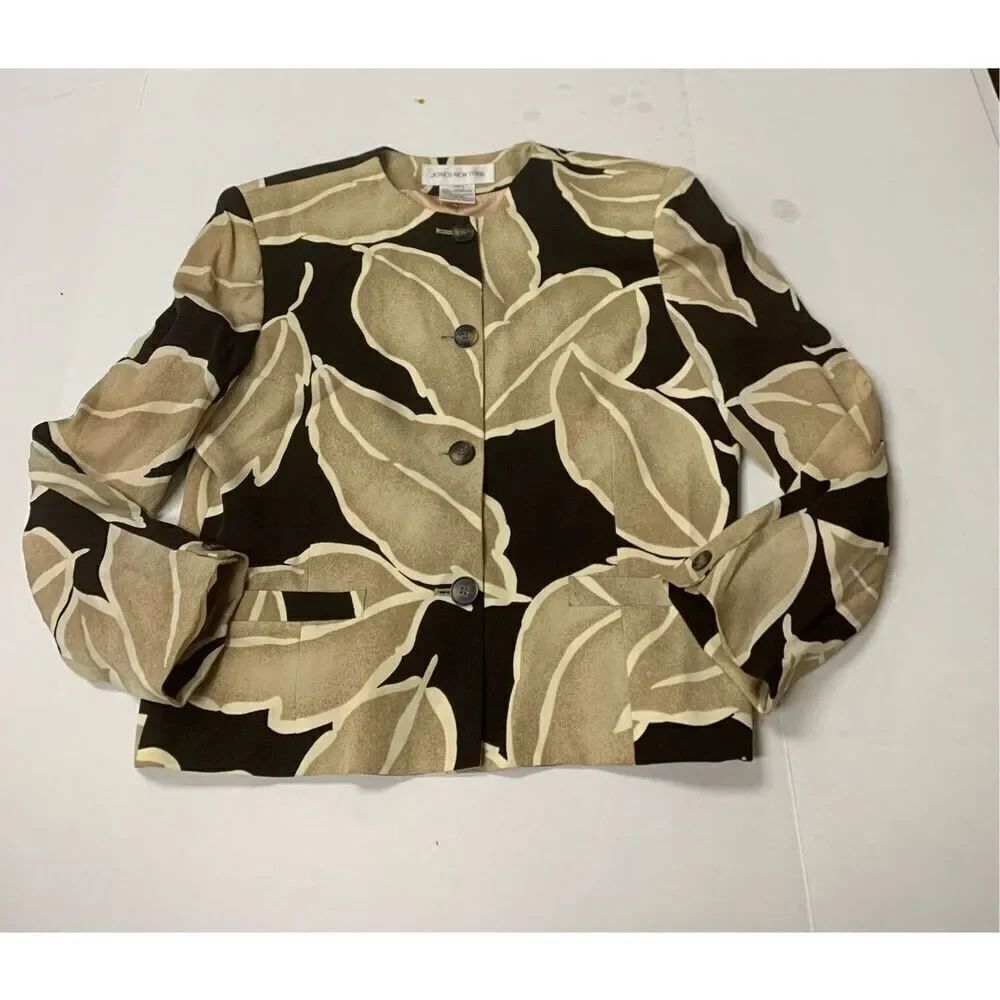 Vintage Jones New York 2 Piece Dress and Blazer Set